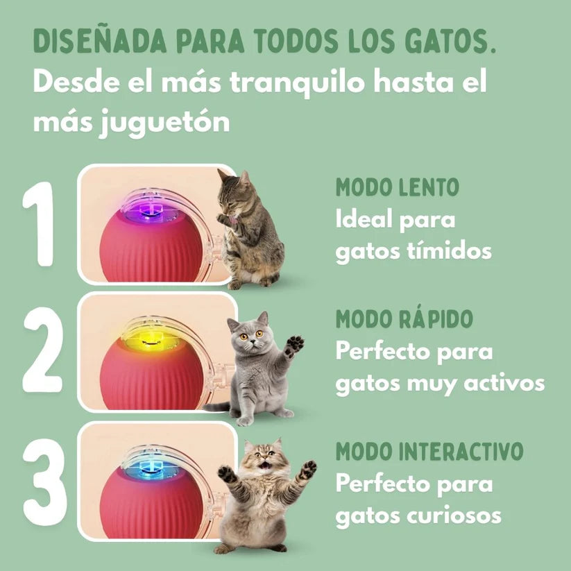 PELOTAVIVA™ - Pelota de aventura interactiva para tus gatos